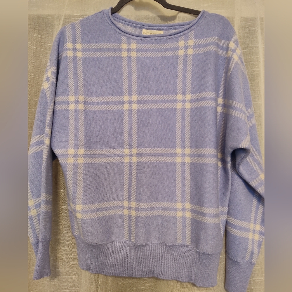 Cynthia Rowley Purple Pullover Sweater Size M